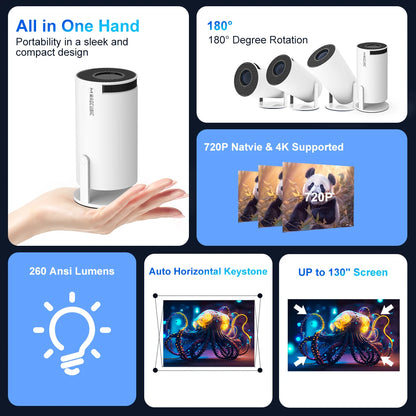 4K Android Projector HY300 Pro