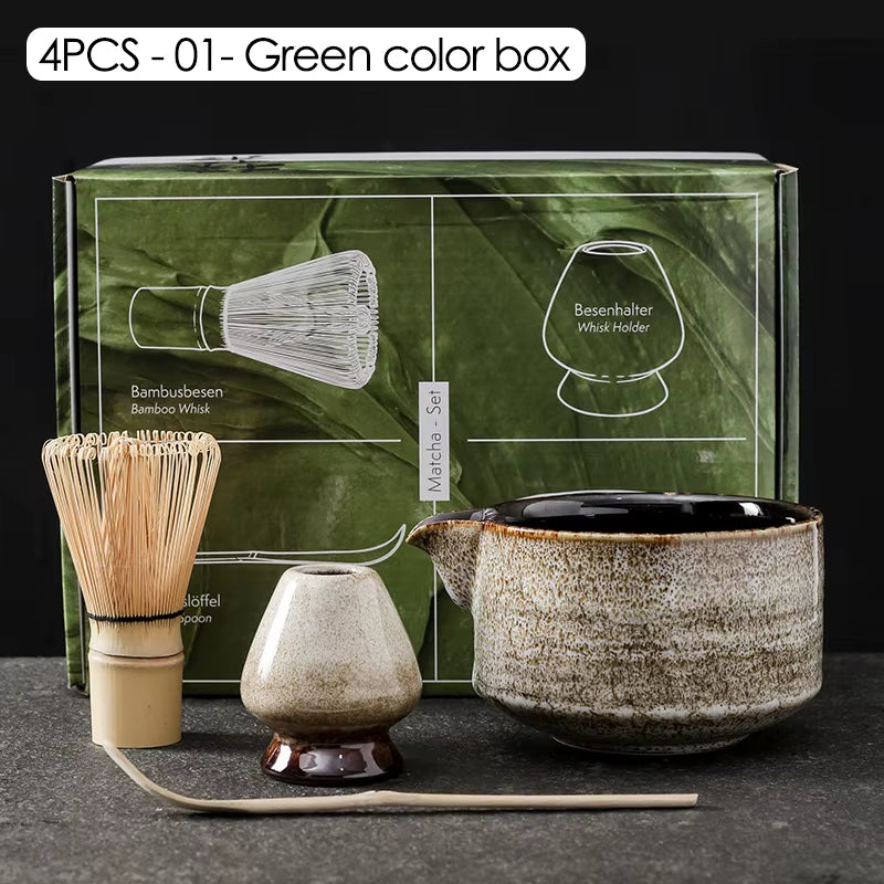 Master the Art of Matcha with Our Japanese Matcha Blender Set!