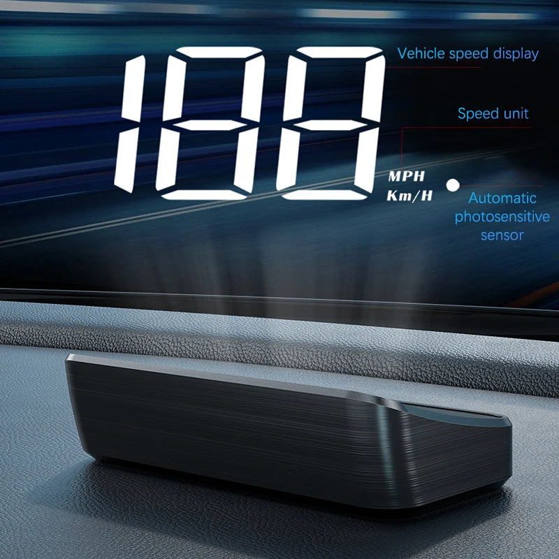 Enhance Your Driving Experience with the Car Speedometer HUD GPS Head Up Display!