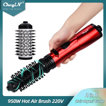 2-in-1 Hot Air Spin Brush Volumizer