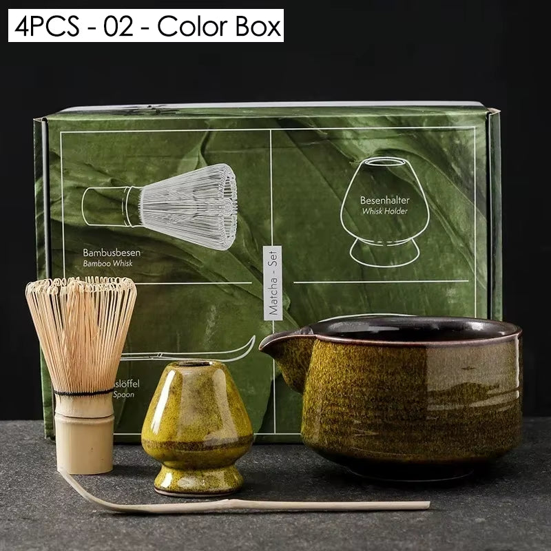 Master the Art of Matcha with Our Japanese Matcha Blender Set!